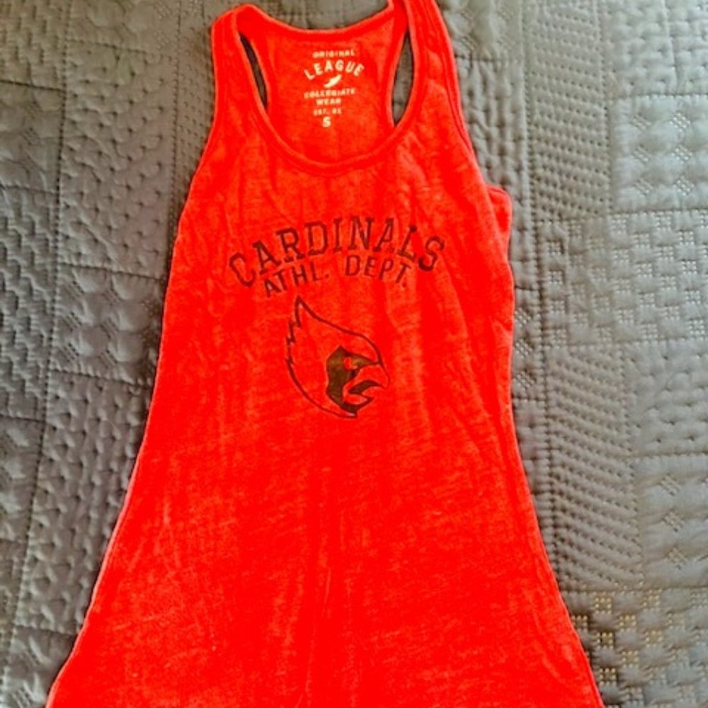 Catholic University ( CUA) Women's Small Athletic Dept Tank Top Collegiate Wear